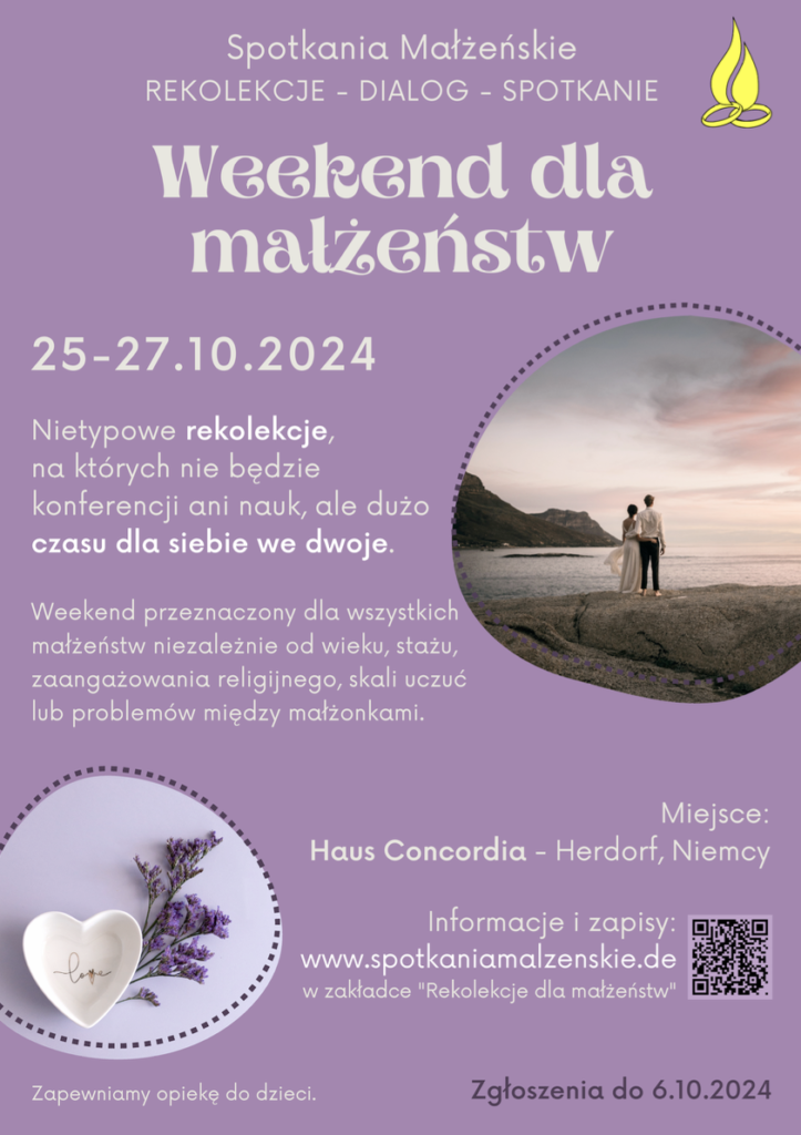 Weekend dla małżeństw 2024!